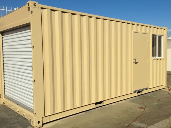 16Ft Storage Container With Roll-Up Door