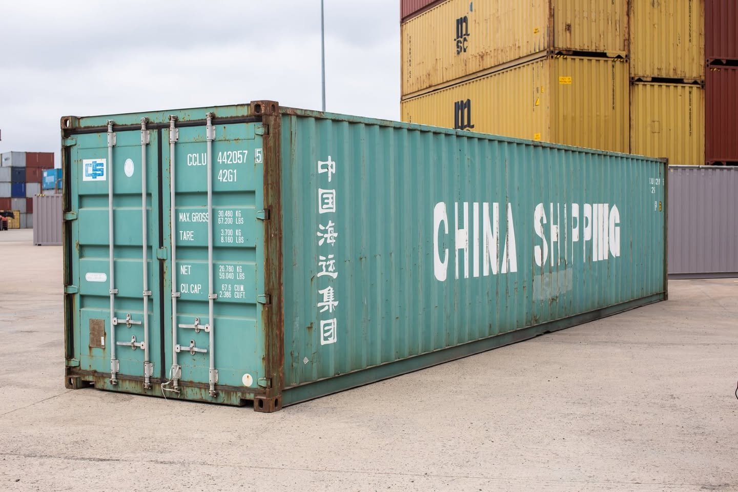 40FT Preloved Shipping Container β Wind & Watertight