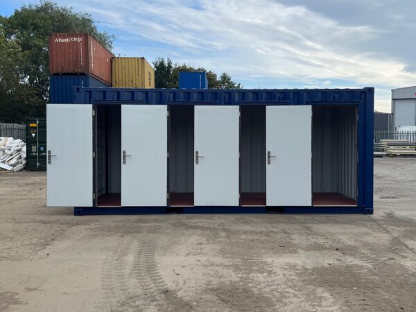 20ft Shipping Container Multi-unit Storage Solution