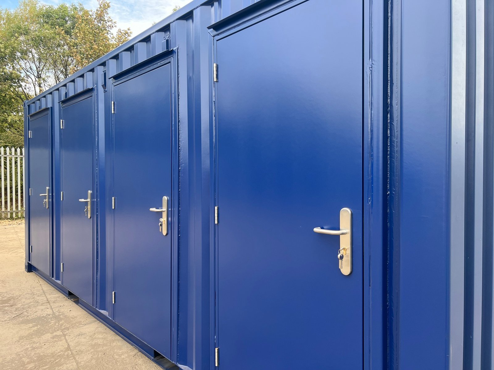 20ft Shipping Container Multi-unit Storage Solution - Image 3