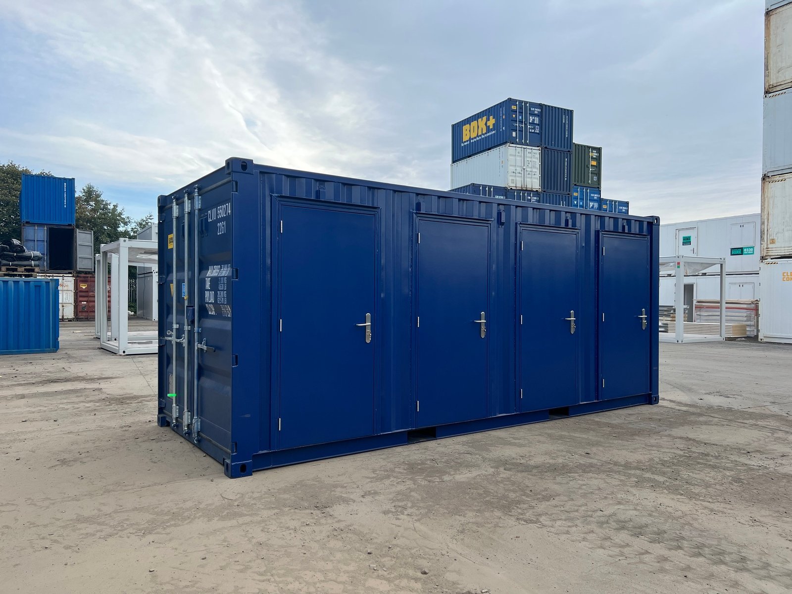 20ft Shipping Container Multi-unit Storage Solution - Image 2