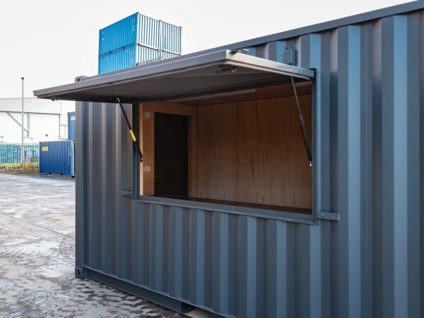 20ft Customised Container Kiosk – Fully Converted, Ready to Use