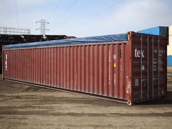 40-foot Open Top Shipping Container Cargo-worthy