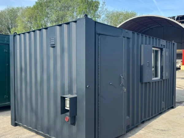 20ft Anti Vandal Office canteen with partition any colour