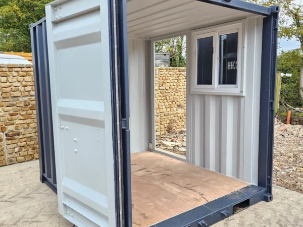 8′ Shipping Container Site Safe Lock Up Box Toolbox 8ft Workshop Shed Office