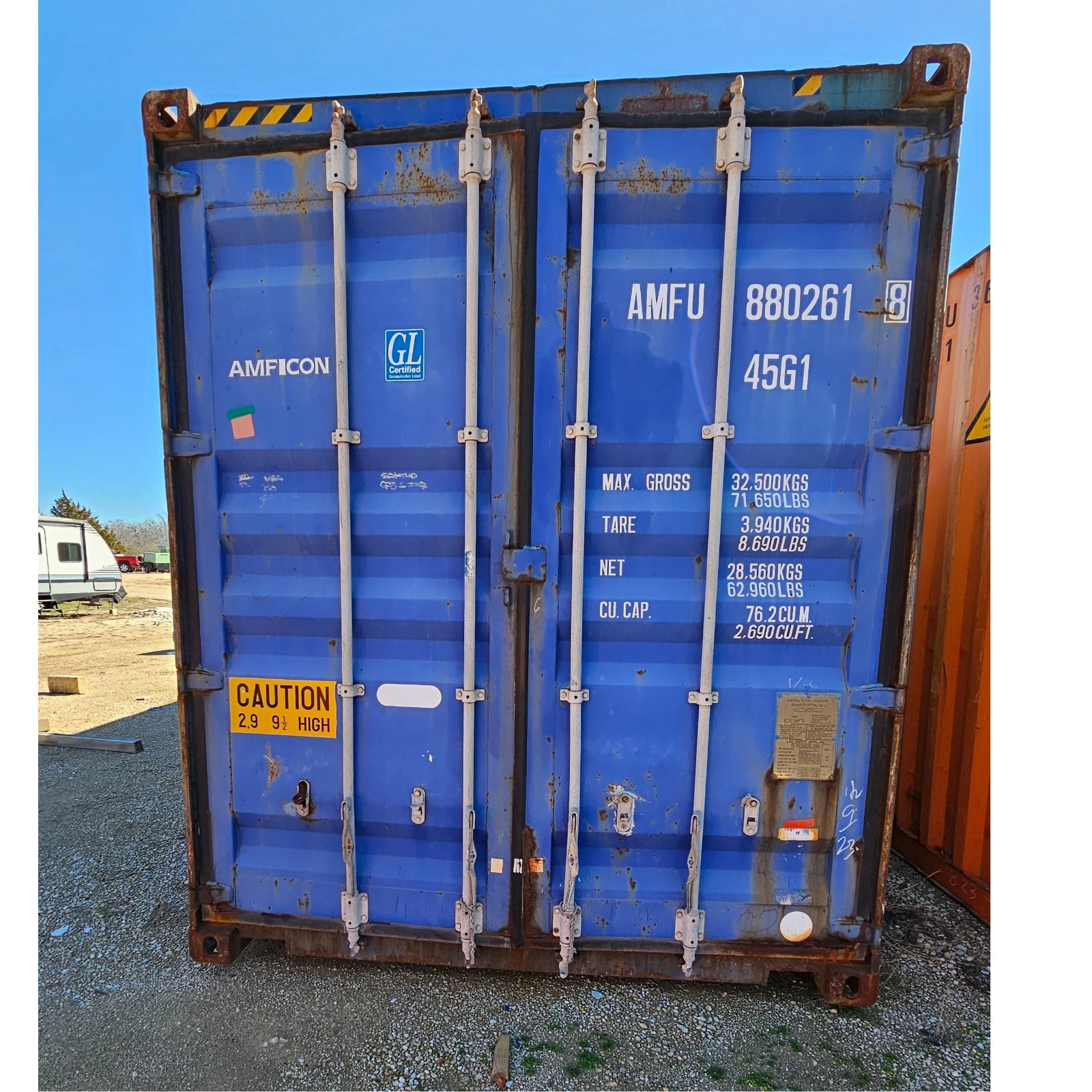 40 ft Shipping Container – Water Tight – High Cube - Image 3