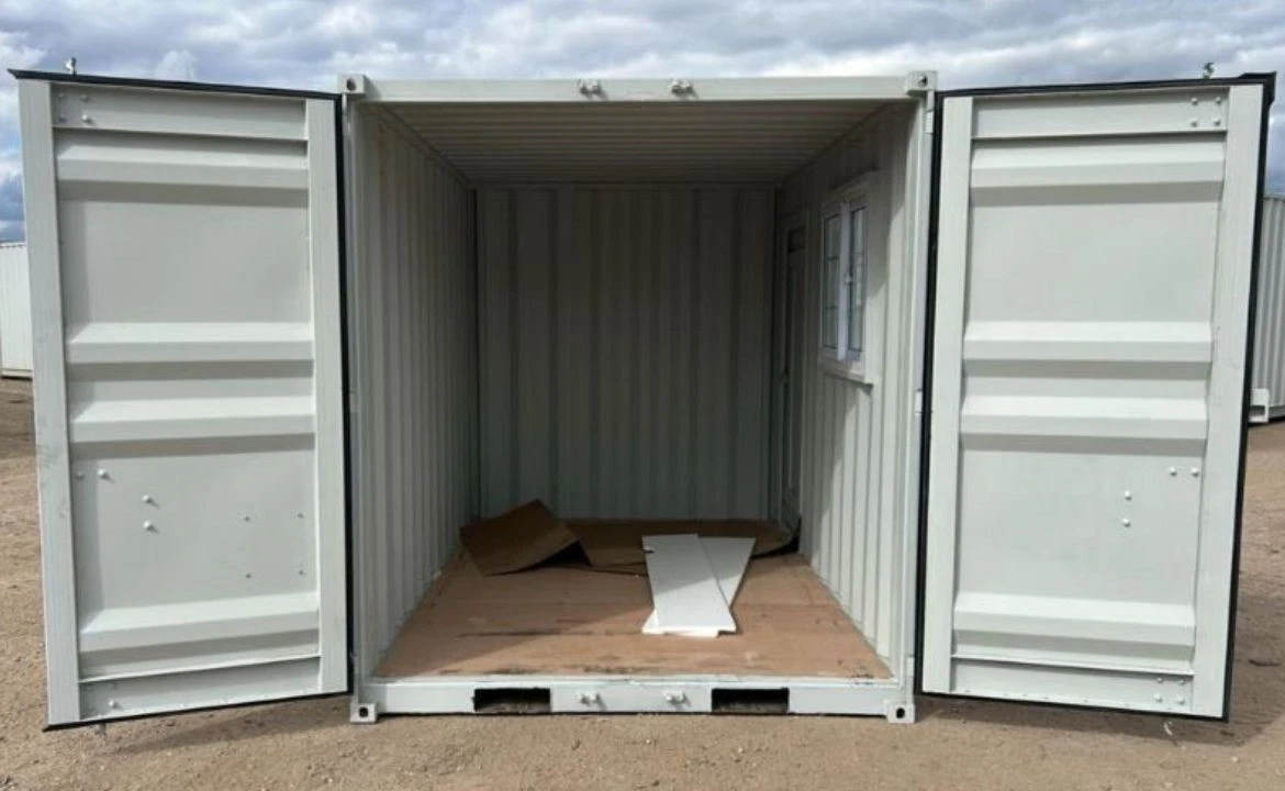 9ft Container Office complete with window and side door - Image 8
