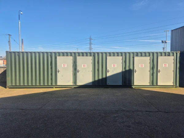 40′ one trip self storage container