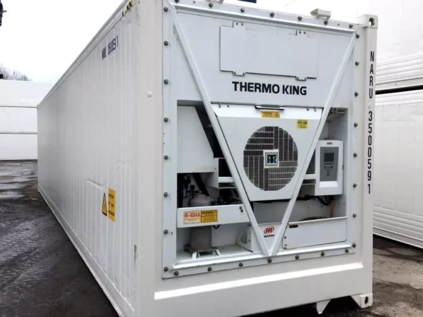 40 Feet Freezer Container Compact Mobile Cold Storage -40°C Reefer Container