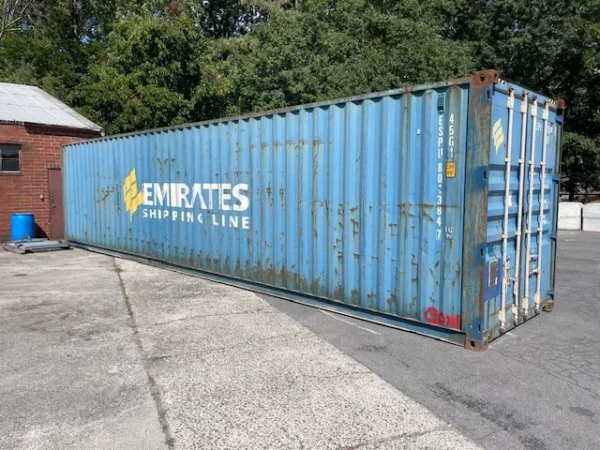40′ High Cube Shipping Container – Watertight & Airtight Storage Solution