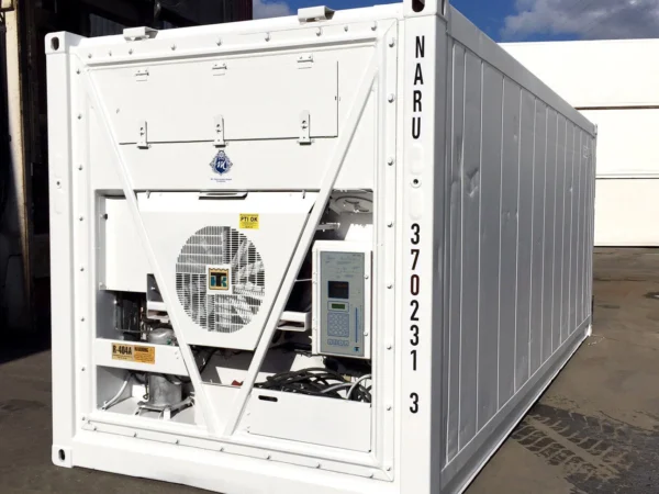 20 Feet Freezer Container Compact Mobile Cold Storage Cell Thermo King / Reefer