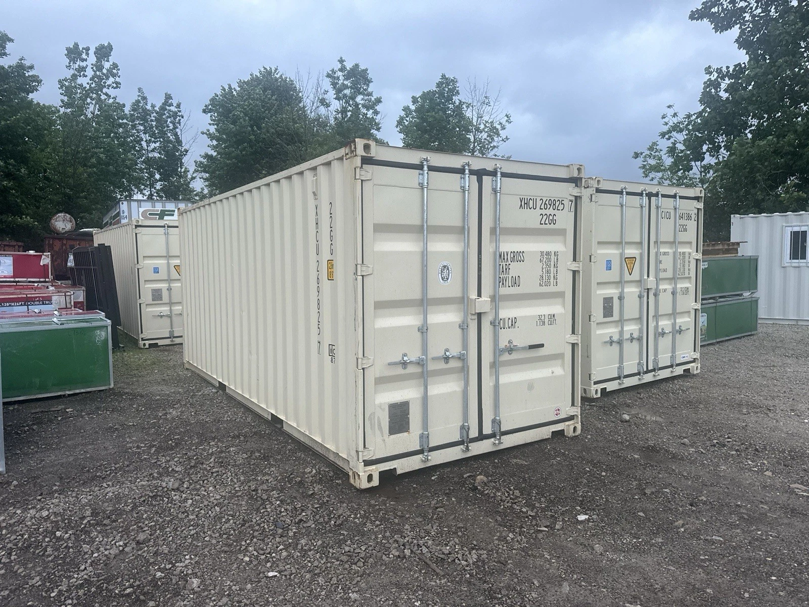 20ft Open Side Shipping Container – One Trip – With Side Doors - Image 2