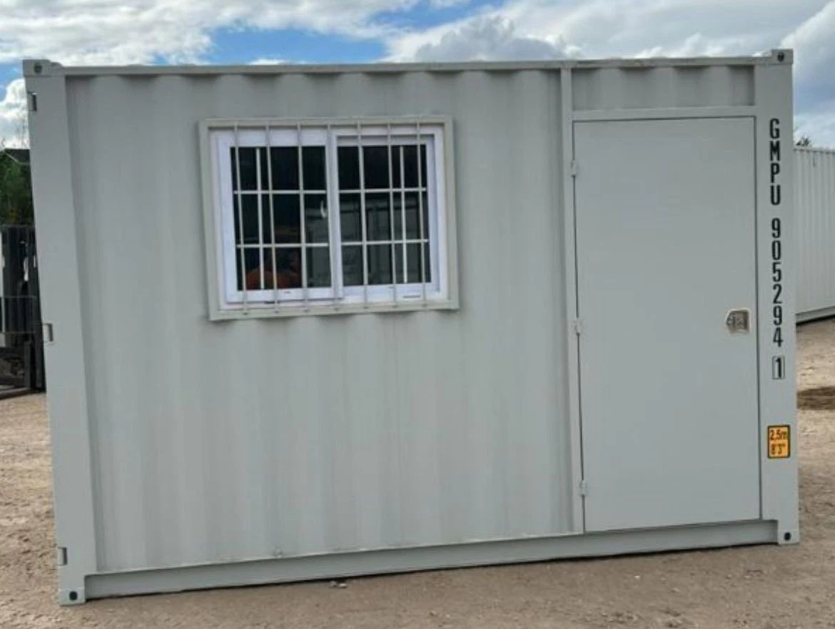 9ft Container Office complete with window and side door - Image 5
