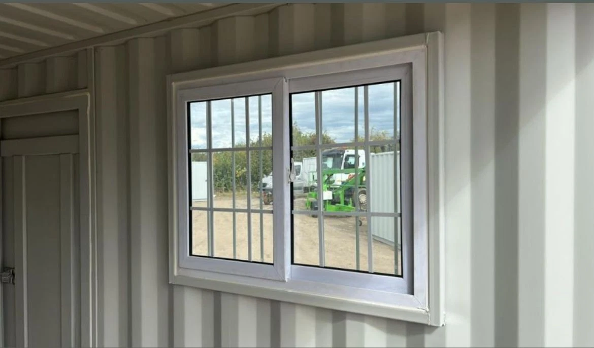 9ft Container Office complete with window and side door - Image 3